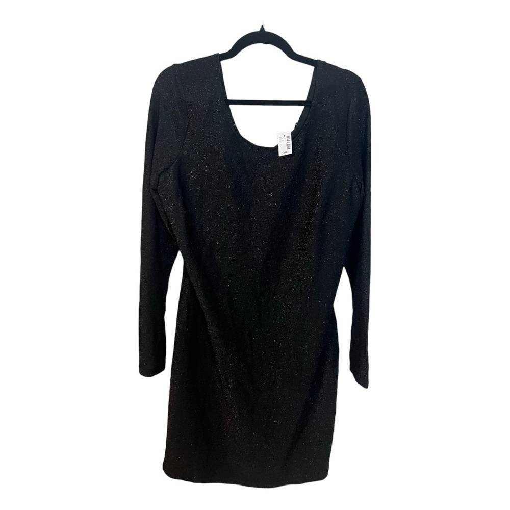 A black Reitmans sparkle dress in extra , extra large - Picture 2 of 7